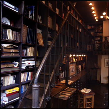 Escalier de bibliothèque